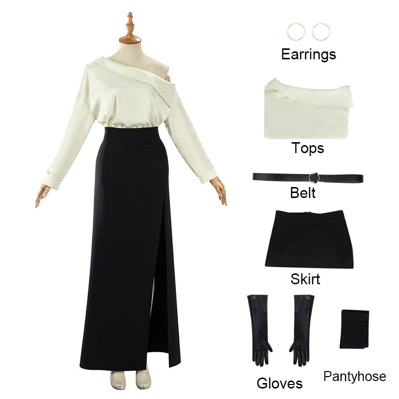 Horror Game Requiem Grace Cosp - Formal Skirt ulasan dan harga