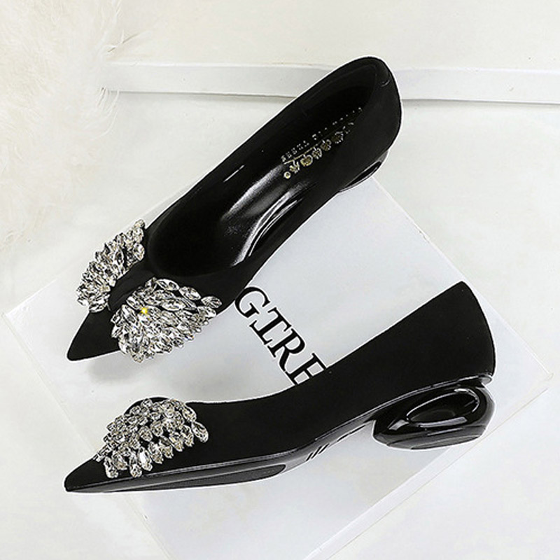 BIGTREE CRYSTAL Butterfly-kont - Womens Heels ulasan dan harga