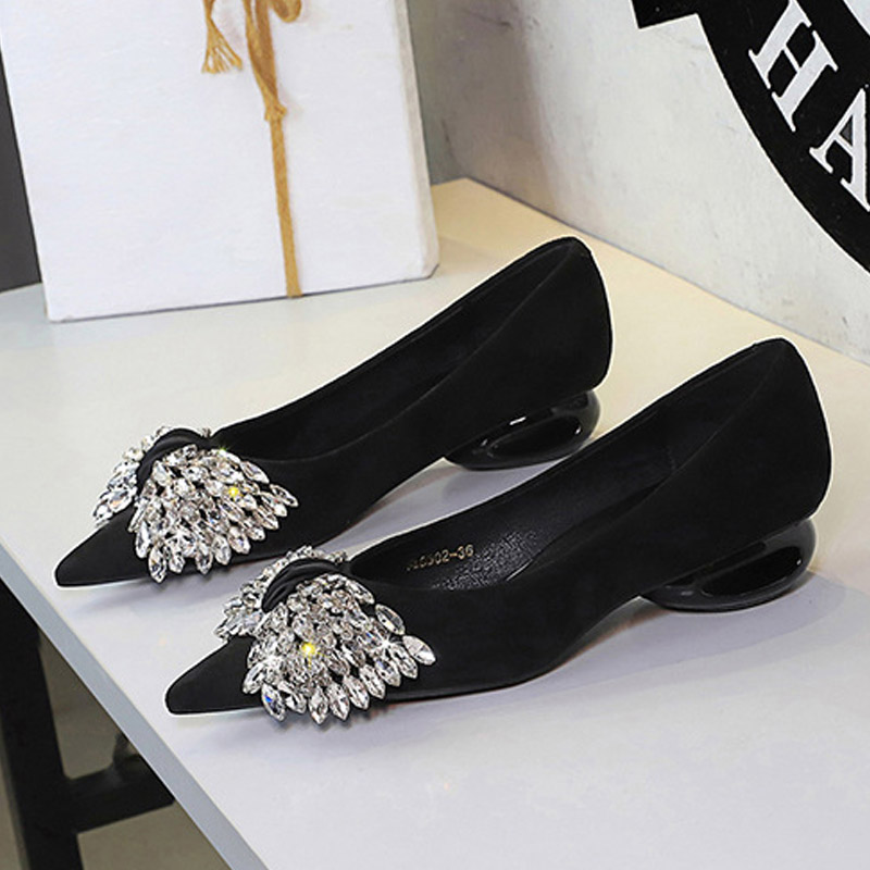 BIGTREE CRYSTAL Butterfly-kont - Womens Heels ulasan dan harga