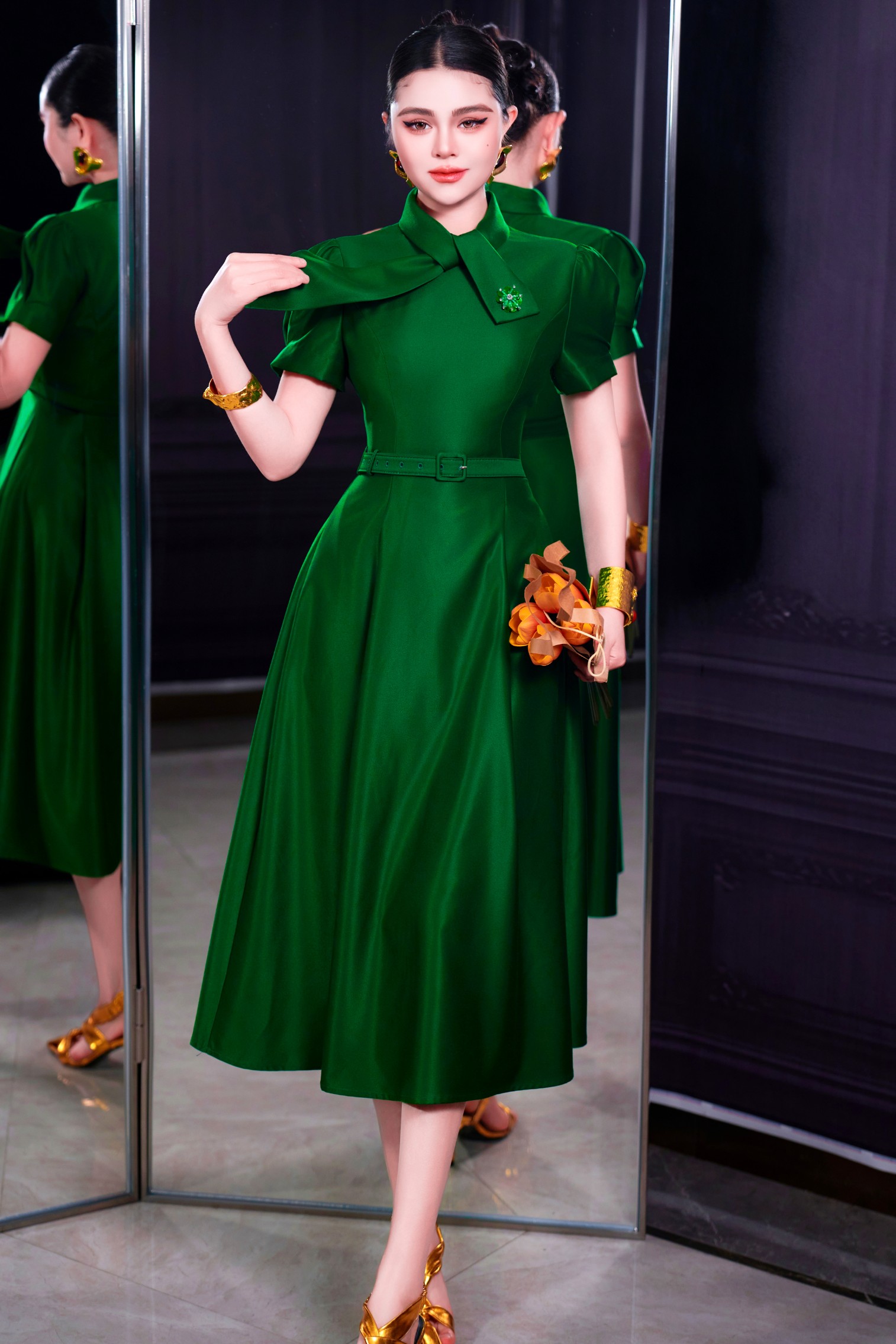 ZJYT Red Women's Dress Trend 2 - Women'S Red Formal Wear ulasan dan harga