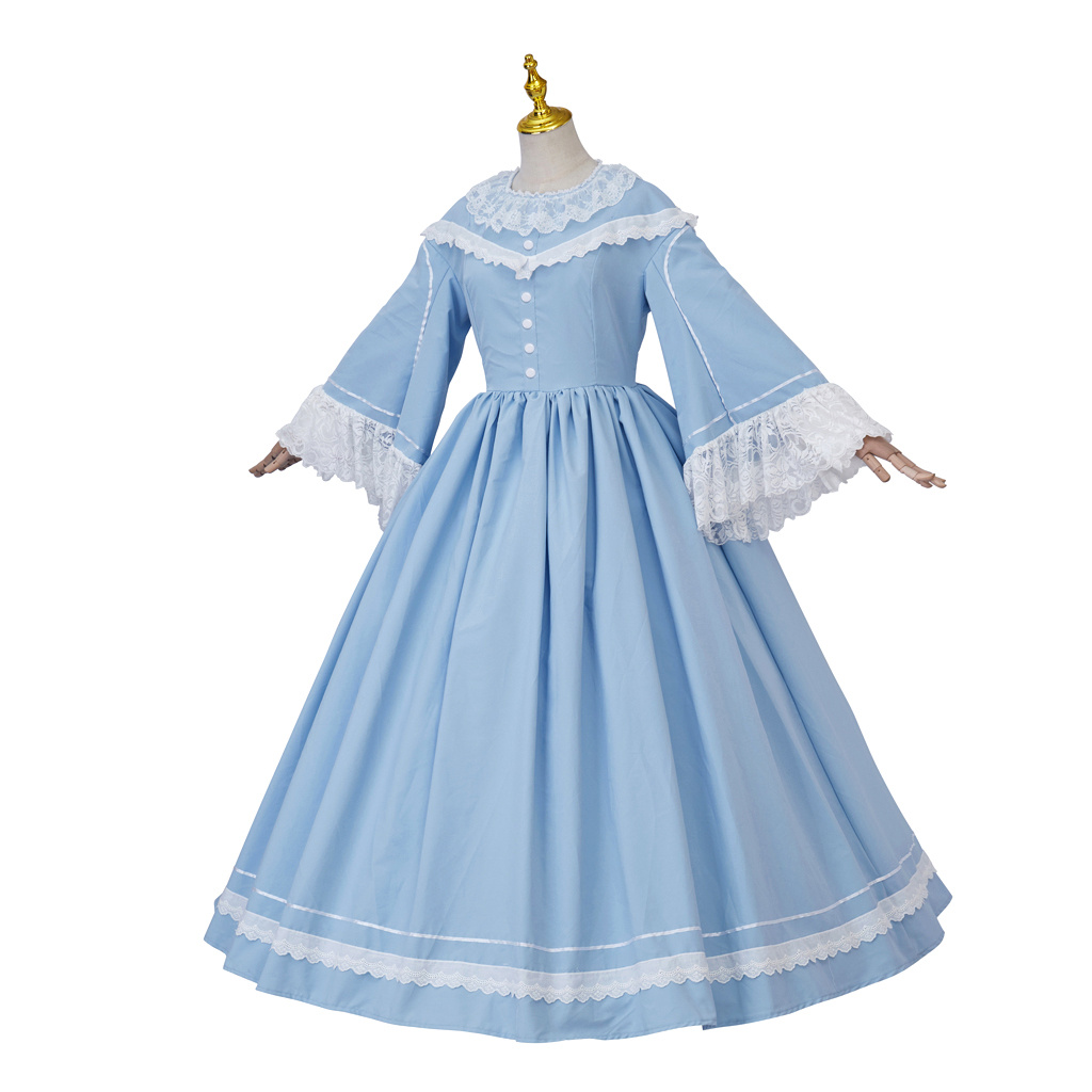 1860s Victorian Civil War Cosp - Evening Gown ulasan dan harga