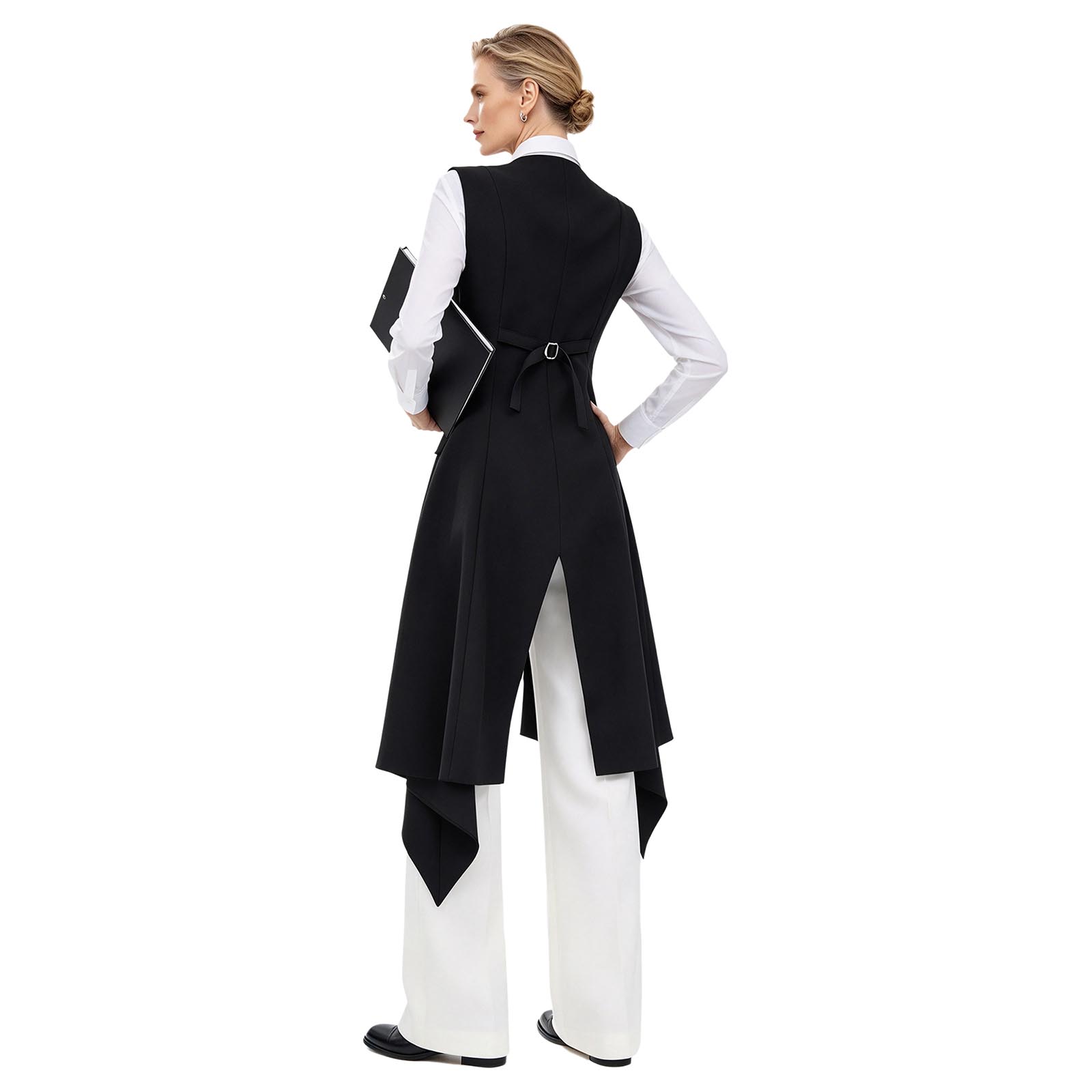 Women Tailcoat Blazer Jacket V - Womens Blazer ulasan dan harga