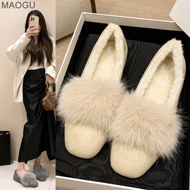 Women's Plush Flat Shoes 2025  - Womens Heels ulasan dan harga