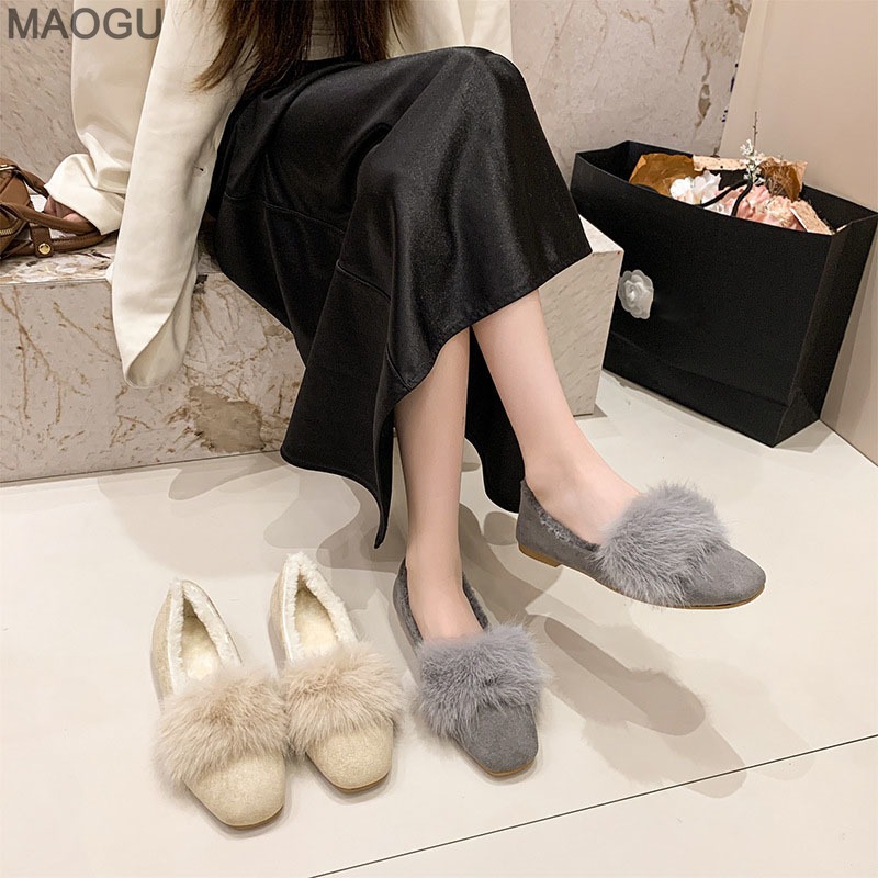 Women's Plush Flat Shoes 2025  - Womens Heels ulasan dan harga